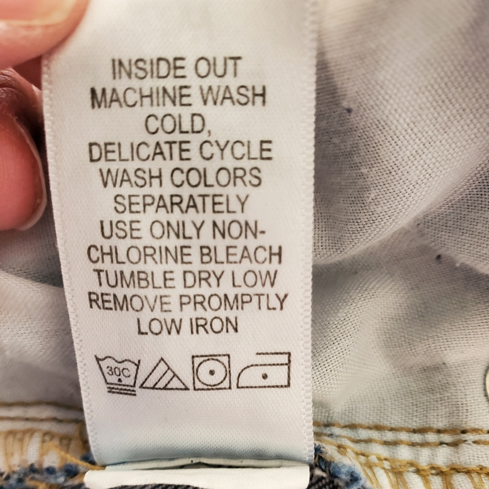 Woman Within Embroidered Straight Leg Jeans - Picture 12 of 12